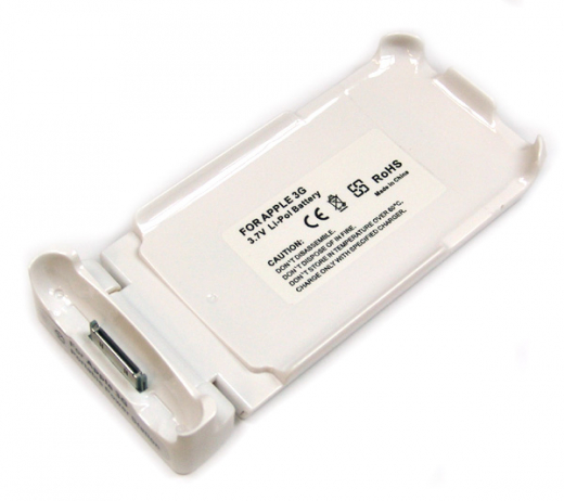 Externer Akku (Akku + Schale) f�r iPhone 2G, 3G, 3GS