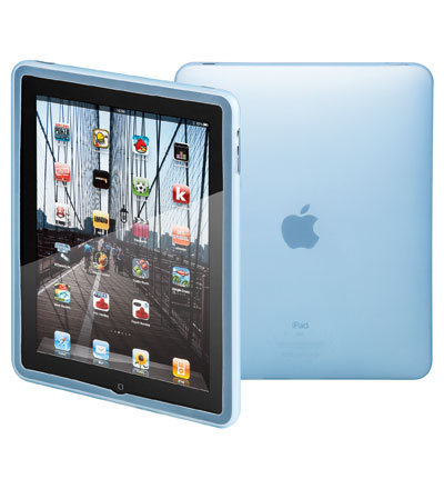 Silikon-Tasche f�r iPad - BLAU