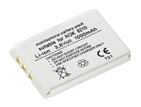 Akku f�r Handy Nokia 6500, 6510, 6590, 7650