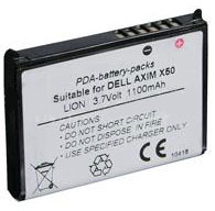 Akku f�r Dell Axim X50, X50v, X51, X51v
