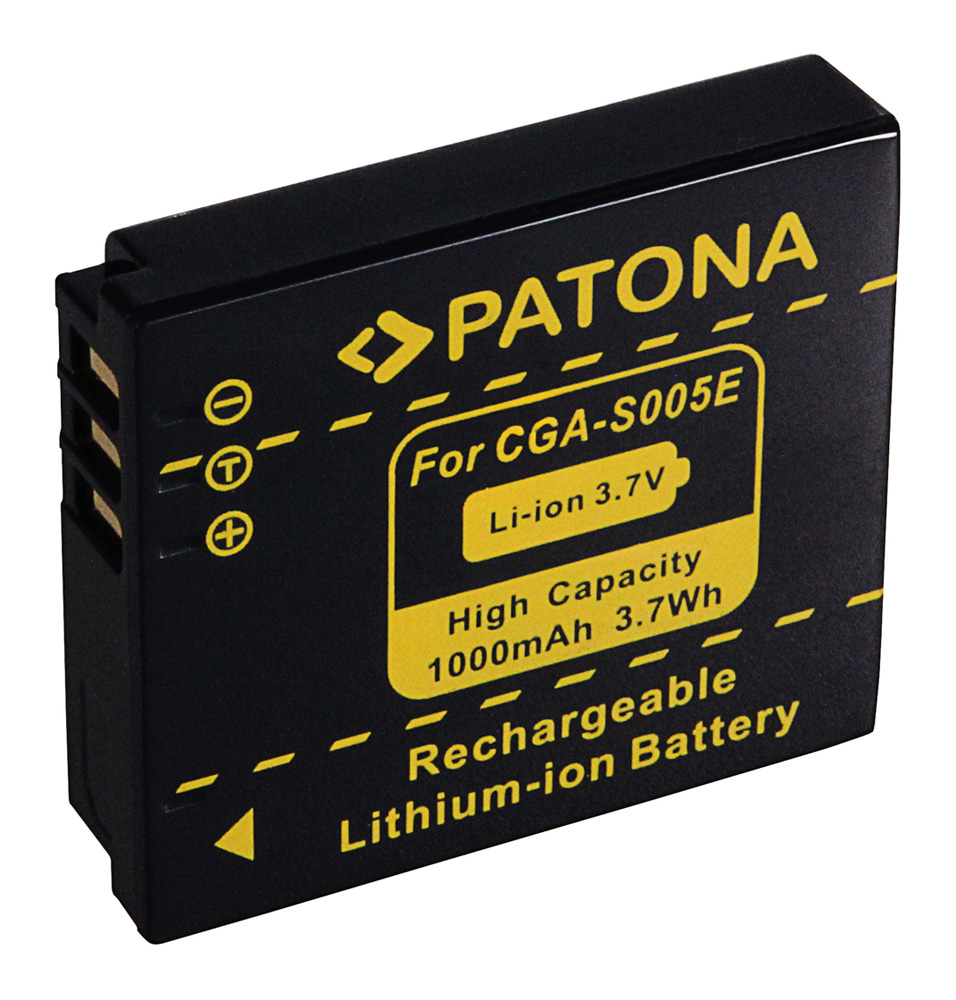 Panasonic Akku f&uuml;r Leica C-LUX1, D-LUX2, D-LUX3, D-LUX 4, V-LUX 2 (BP-DC4)