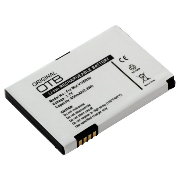 Akku für Handy Motorola V3 RAZR, V3i, V3iDG, V3im, U6 PEBL