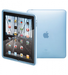 Silikon-Tasche f�r iPad - BLAU