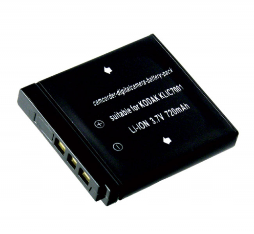 Akku für Kodac-Akku KLIC-7001