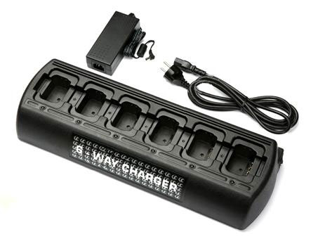 6-fach- Profi-Ladegerät für Motorola GP140, GP240, GP680, GP1280