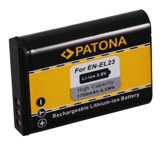 Patona Akku für Nikon Coolpix B700, P600, P610, P900, S810c - EN-EL23