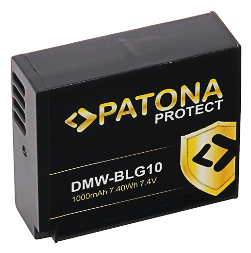 Patona Protect Ersatz Akku für Panasonic Lumix DC-GX9, DC-TZ202, DC-TZ96, DC-TZ99, DC-LX100 II - DMW-BLG10 (E)
