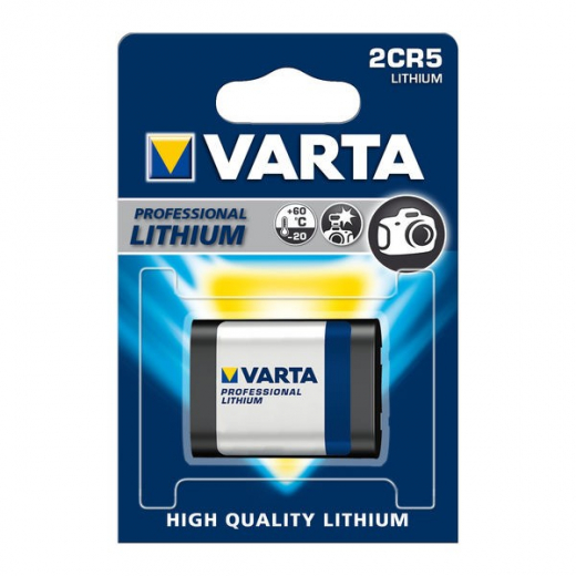 2CR5 Batterie Varta Professional Photo Lithium