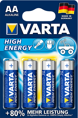 Varta High Energy Mignon AA (LR06) - 4er Pack