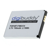 Akku für Telefon AVM FRITZ!Fon MT-F, M2, C4, C5, 312BAT006, MTF