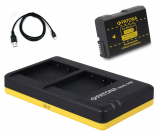 Dual-Lader + Patona Akku für Nikon D3100 / D3200 / D3300 / D5100 / D5200 / D5300 / D5500 - EN-EL14a