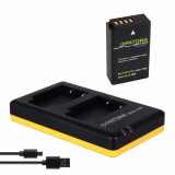 Patona Premium Akku + Dual-Ladegerät für Nikon Coolpix P950, P1000, etc. - EN-EL20, EN-EL20a