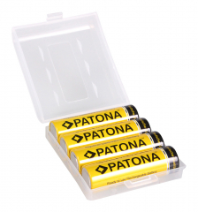 Patona NiMH Mignon AA (LR06) - 1,2V/2450mAh - 4er Pack - ready to use