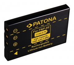 Patona Ersatz Akku für Kamera Medion MD41856, MD81238, MD85146, MD85733, MD88188 - NP-60