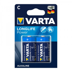 Varta Longlife Power Alkaline Batterie - Baby C (LR14) - 2er Blister