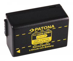 Patona Ersatz Akku für Panasonic Lumix DMC-FZ45, -FZ48, -FZ62, DMC-FZ72, DMC-FZ100, DMC-FZ150 - DMW-BMB9
