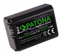 Patona Premium Ersatz Akku für Sony Alpha 5000, 5100, 6000, 6100, 6300, 6400, 6500 - Typ: NP-FW50