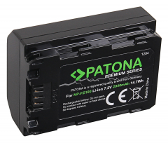 Patona Premium Akku für Sony Alpha 7 III, a7 III, a7 IV, Alpha 7S III, Alpha 9, A9 - NP-FZ100