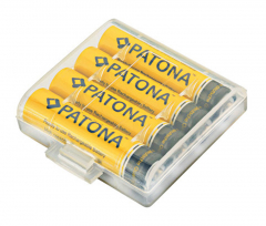 Patona NiMH Micro AAA (R3) - 1,2V/900mAh - 4er Pack - ready to use
