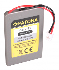 Patona Akku für Sony PS3 Sixaxis DualShock 3 Controller LIP1359, LIP1472, LIP1859
